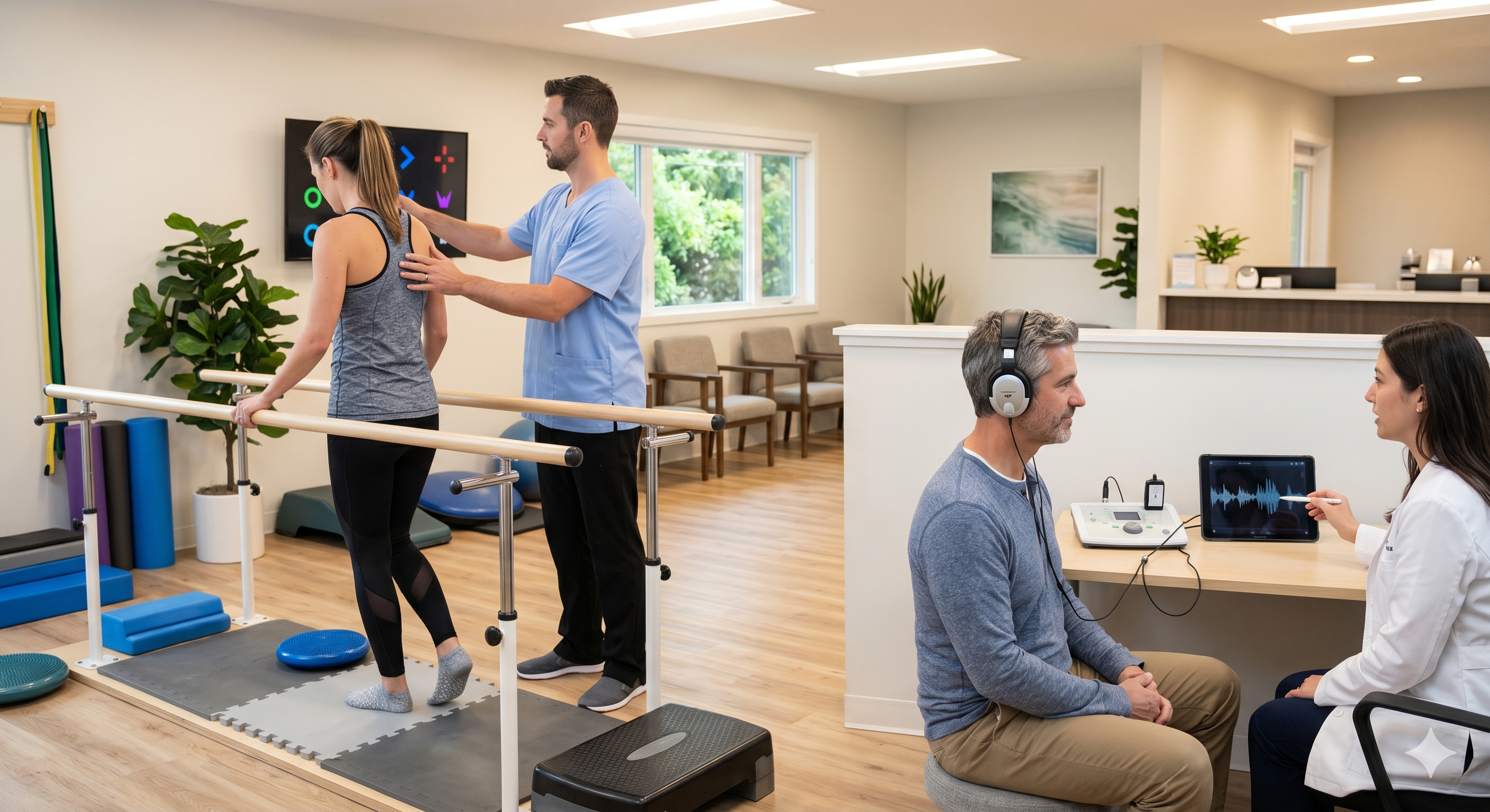 Citas para rehabilitación vestibular y terapia de reentrenamiento auditivo